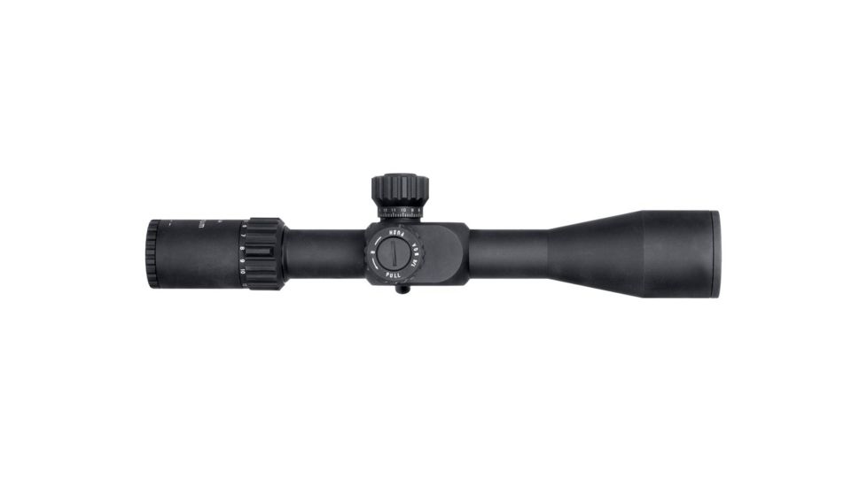 Monstrum G3 4-14x44mm Rifle Scope, 30mm Tube, FFP, Illuminated MOA Reticle, Adjustable Objective, Black G3-FFPS41444-R-BLK