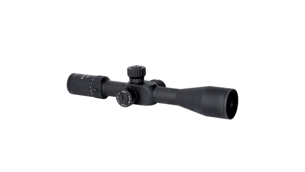 Monstrum G3 4-14x44mm Rifle Scope, 30mm Tube, FFP, Illuminated MOA Reticle, Adjustable Objective, Black G3-FFPS41444-R-BLK