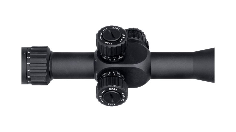 Monstrum G3 4-14x44mm Rifle Scope, 30mm Tube, FFP, Illuminated MOA Reticle, Adjustable Objective, Black G3-FFPS41444-R-BLK