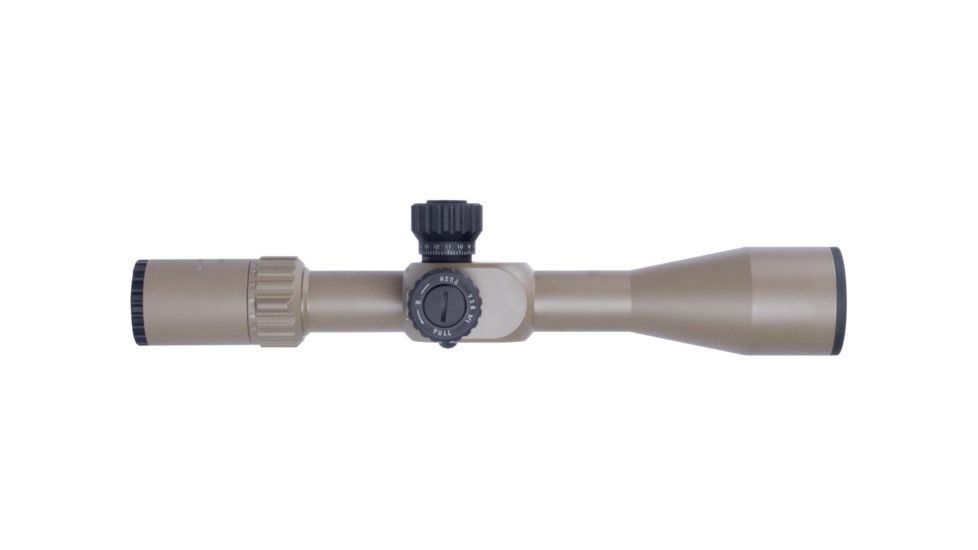 Monstrum G3 4-14x44mm Rifle Scope, 30mm Tube, FFP, Illuminated MOA Reticle, Adjustable Objective, Flat Dark Earth G3-FFPS41444-R-FDE