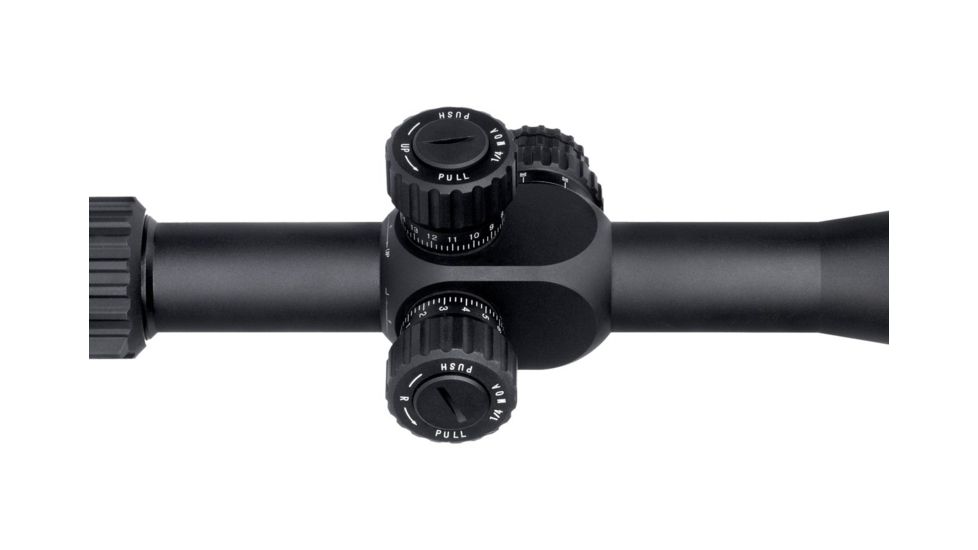 Monstrum G3 6-24x50mm Rifle Scope, 30mm Tube, FFP, Illuminated MOA Reticle, Adjustable Objective, Black G3F62450-BLK