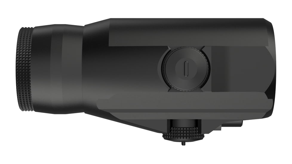 Monstrum Ghost 3X Prism Magnifier w/ Flip-to-Side Mount, Type III Hard Anodized, Black, PG3X-B