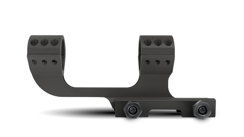 Monstrum H-Series Cantilever Lightweight Offset Picatinny Scope Mount, 1 in, Black, MH253-B