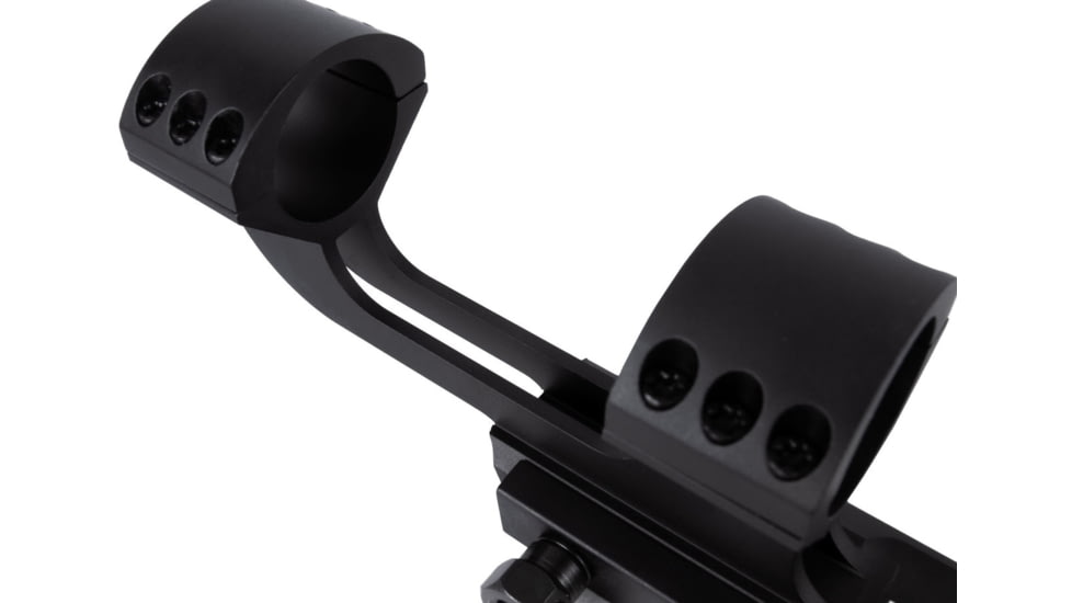 Monstrum H-Series Cantilever Lightweight Offset Picatinny Scope Mount, 1 in, Black, MH253-B