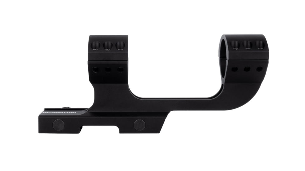 Monstrum H-Series Cantilever Lightweight Offset Picatinny Scope Mount, 1 in, Black, MH253-B