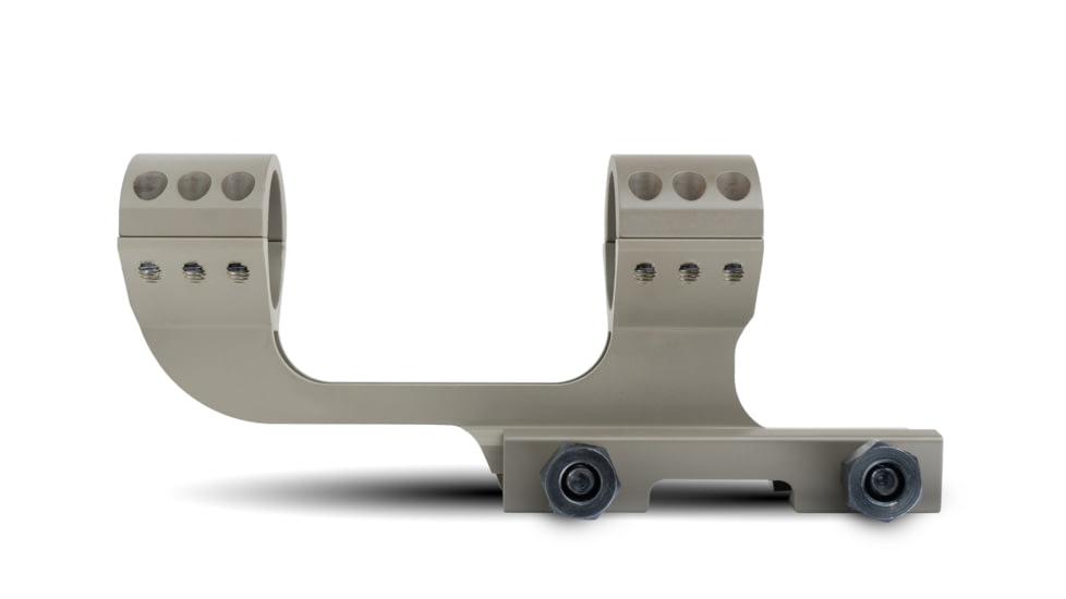 Monstrum H-Series Cantilever Lightweight Offset Picatinny Scope Mount, 1 in, Flat Dark Earth, MH253-T