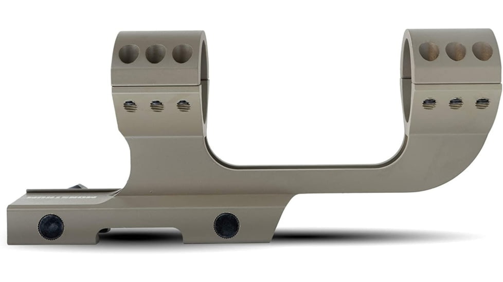 Monstrum H-Series Cantilever Lightweight Offset Picatinny Scope Mount, 1 in, Flat Dark Earth, MH253-T