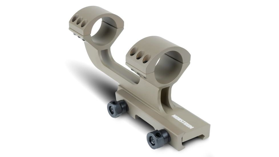 Open Box, Dealer Demo, Monstrum H-Series Cantilever Lightweight Offset Picatinny Scope Mount, 1 in, Flat Dark Earth, MH253-T