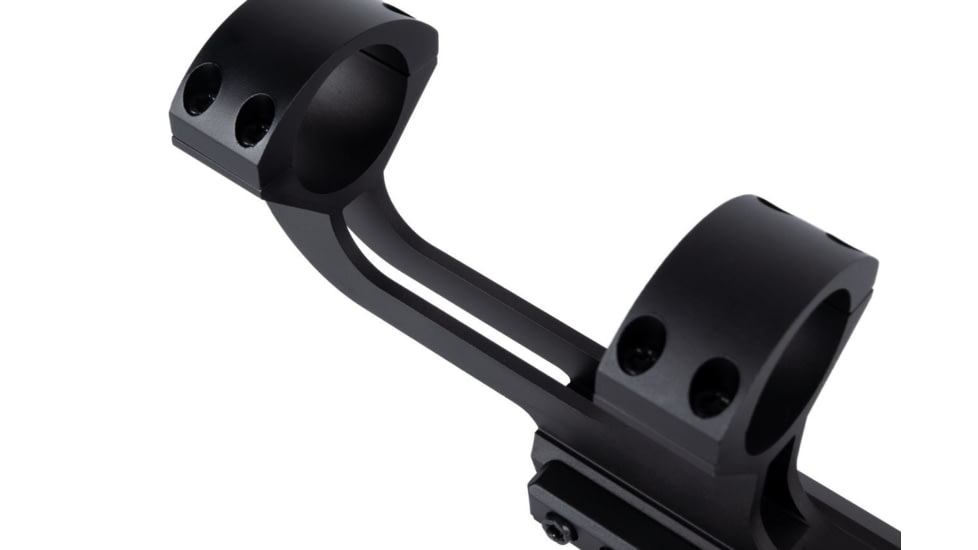 Monstrum H-Series Hollow Frame Offset Cantilever Picatinny Scope Mount, 30mm, Black, MH300-B