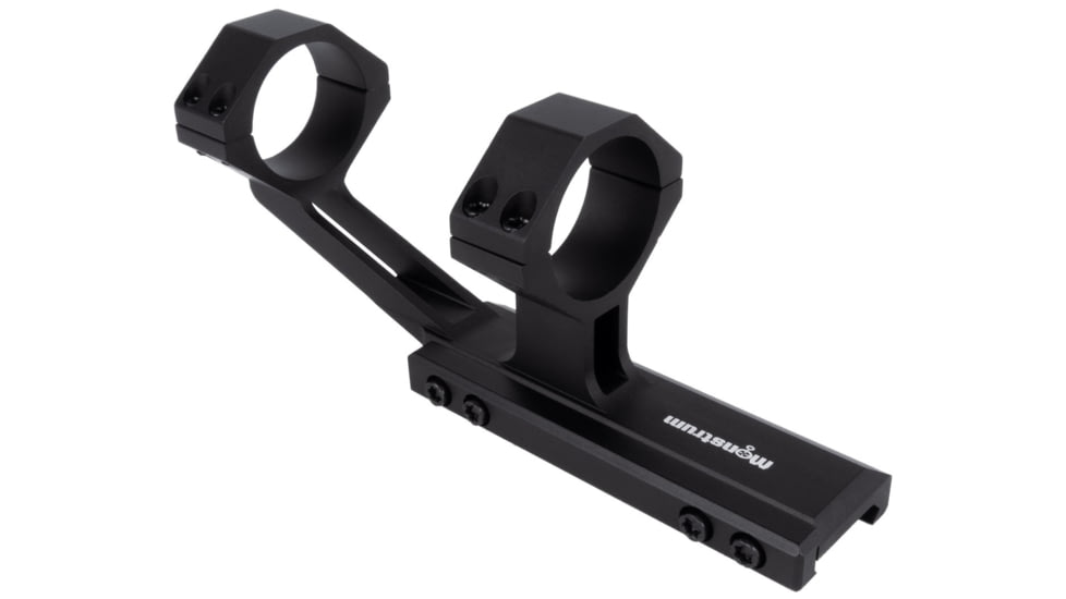 Monstrum H-Series V2 Hollow Frame Offset Cantilever Picatinny Scope Mount, 1in, Black, MH255-B