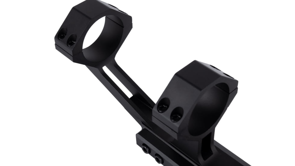 Monstrum H-Series V2 Hollow Frame Offset Cantilever Picatinny Scope Mount, 1in, Black, MH255-B
