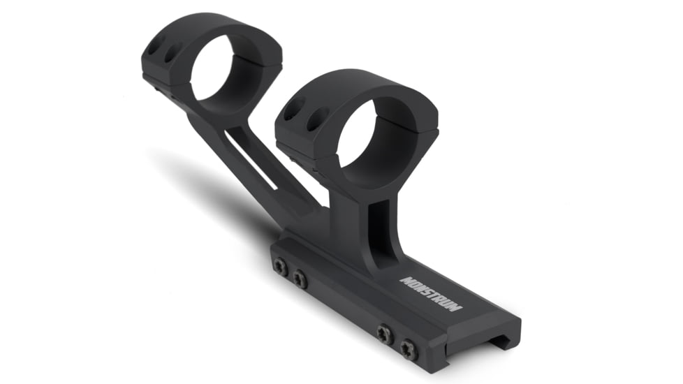 Monstrum H-Series V2 Hollow Frame Offset Cantilever Picatinny Scope Mount, 1in, Black, MH255-B