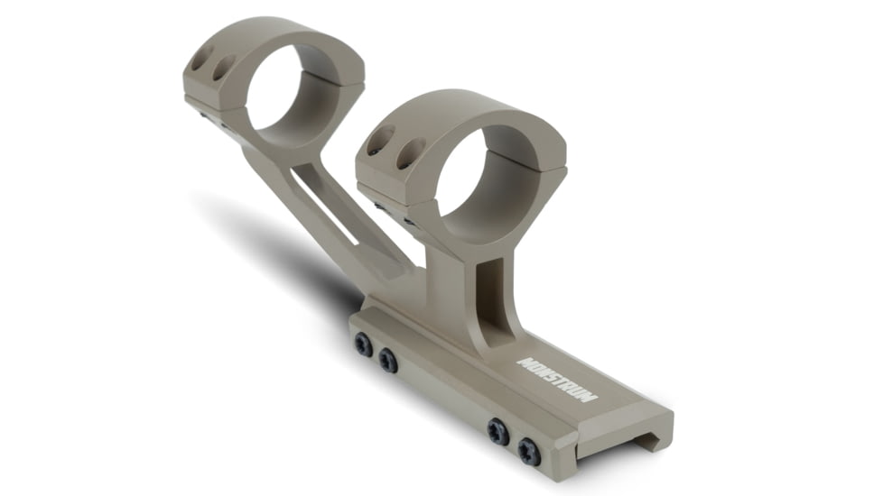 Monstrum H-Series V2 Hollow Frame Offset Cantilever Picatinny Scope Mount, 1in, Flat Dark Earth, MH255-T