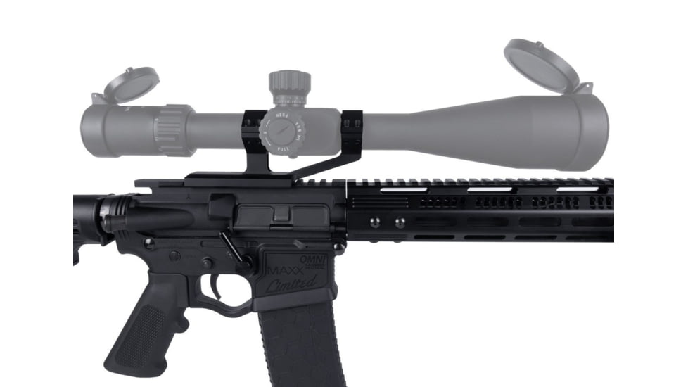 Monstrum H-Series V2 Hollow Frame Offset Cantilever Picatinny Scope Mount, 30mm, Black, MH305-B