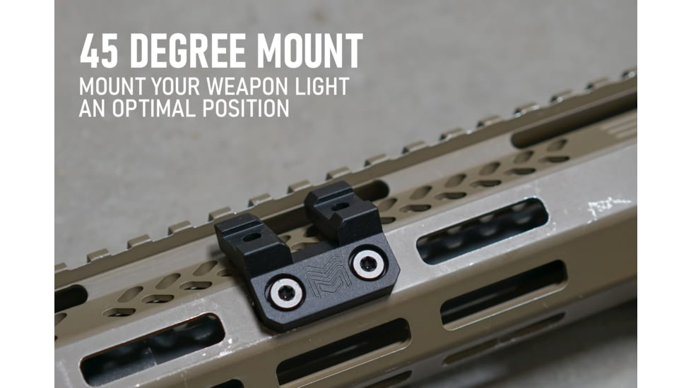 Monstrum 45 Degree Offset Scout Light Mount