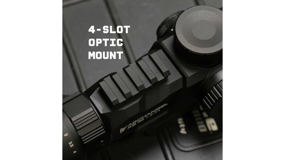 Monstrum Archangel X2 1-10x24mm LPVO 30mm Tube Rifle Scope, First Focal Plane