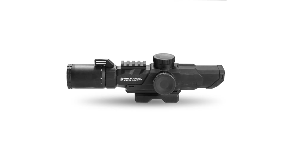 Monstrum Archangel X2 1-6x24mm LPVO 30mm Tube Rifle Scope, First Focal Plane