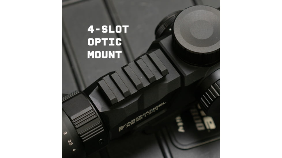 Monstrum Archangel X2 1-6x24mm LPVO 30mm Tube Rifle Scope, First Focal Plane
