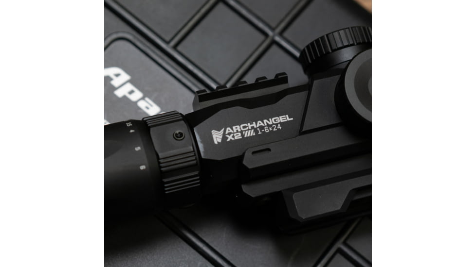 Monstrum Archangel X2 1-6x24mm LPVO 30mm Tube Rifle Scope, First Focal Plane