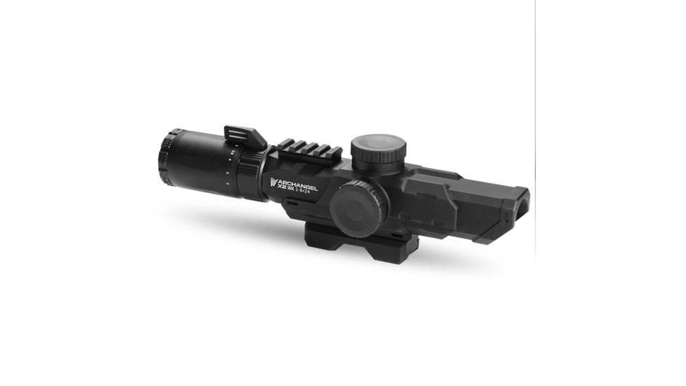 Monstrum Archangel X2 1-6x24mm LPVO 30mm Tube Rifle Scope, First Focal Plane
