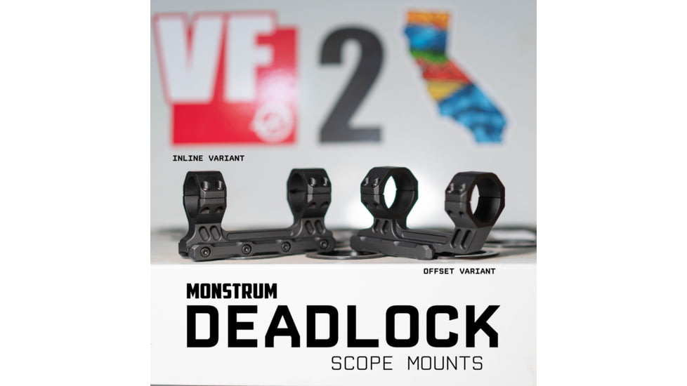 Monstrum Deadlock Series Dual Ring Scope Mount