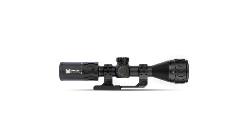 Monstrum Panzer 2-10x40 LPVO 1in Tube Rifle Scope, Second Focal Plane, FMR2 Reticle, Black, SZA21040B-FMR2