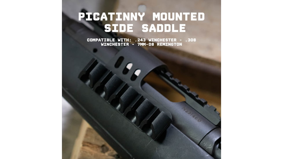 Monstrum Picatinny Side Saddle Ammo Holder
