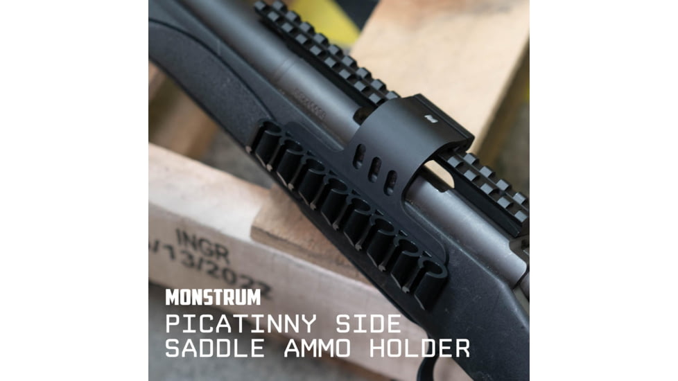 Monstrum Picatinny Side Saddle Ammo Holder