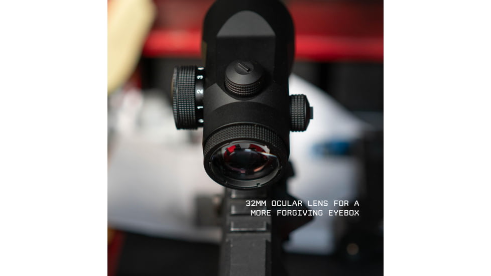 Monstrum Ruckus 3x30mm Prismatic Red Dot Sight w/ Shake Awake