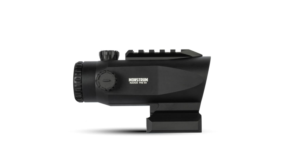 Monstrum Ruckus Pro 5x20mm Prismatic Red Dot Sight w/ Piggyback Mount&amp;Shake Awake