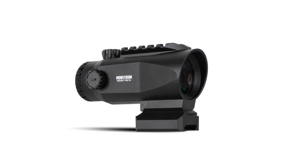 Monstrum Ruckus Pro 5x20mm Prismatic Red Dot Sight w/ Piggyback Mount&amp;Shake Awake
