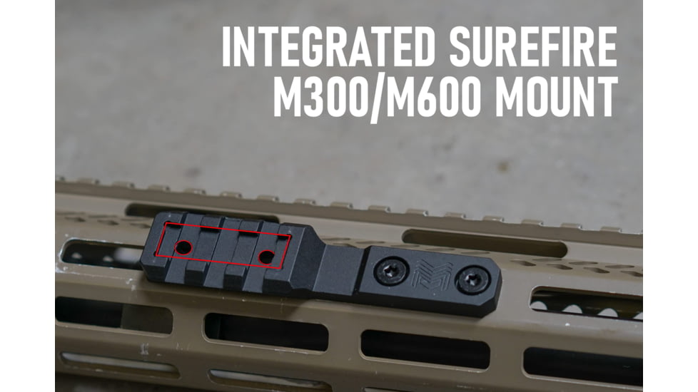 Monstrum Scout Light Mount Picatinny Rail