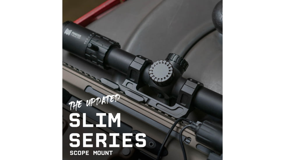 Monstrum Slim Profile Series V2 Ultralight Dual Ring Scope Mount