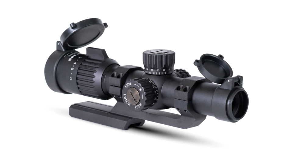Monstrum Spectre 1-6x24mm LPVO 30mm Tube Rifle Scope, Second Focal Plane
