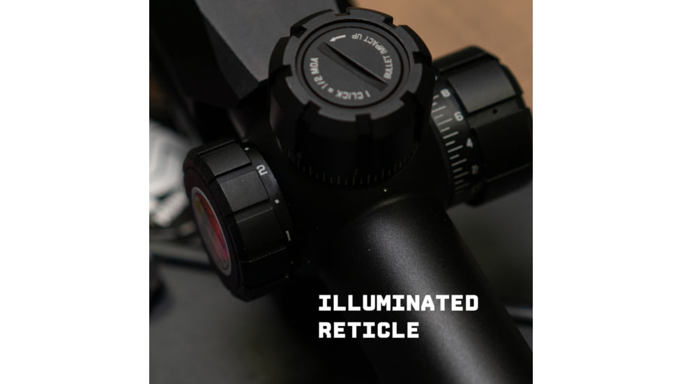 Monstrum Terminator 1-10x24mm LPVO 30mm Tube Rifle Scope, First Focal Plane