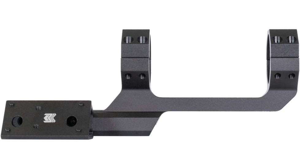 Monstrum Offset Picatinny Scope Mount w/45 Degree Venom Footprint Micro Red Dot, 30mm, Black, ZS311-B