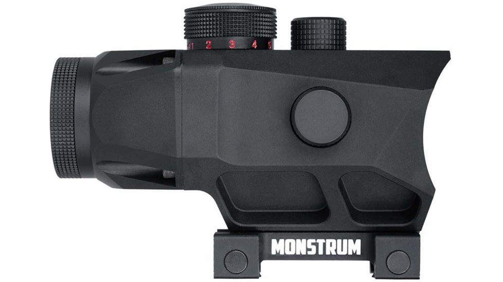 Monstrum P332 Raven Ultra-Compact 3X Prism Scope, Black, P332-B