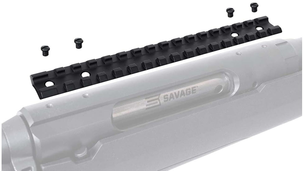 Monstrum Picatinny Rail Mount for Savage Arms Axis/Edge Rifles, Black, SAV-02