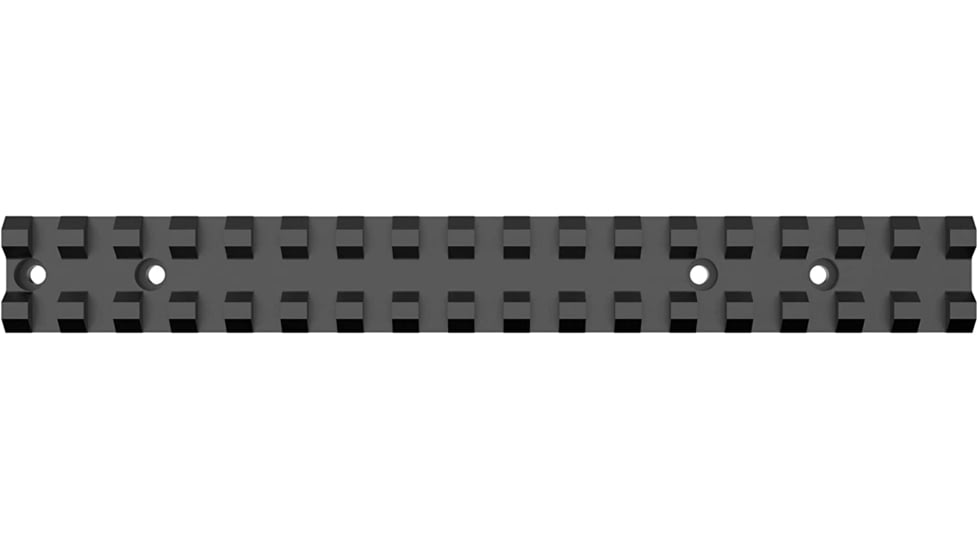 Monstrum Picatinny Rail Mount Round Back Receiver Rifles, For Savage AccuTrigger, Black, RM137