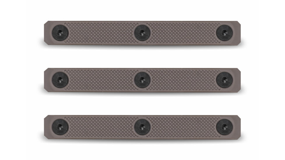 Monstrum Rail Panels - 3 PC M-LOK 5 in, Flat Dark Earth, 5 in, RCM10-T