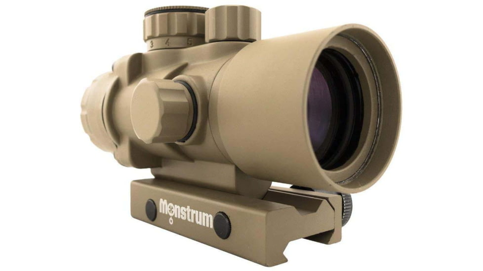 Monstrum S330P 3X Prism Scope, Flat Dark Earth, S330P-T