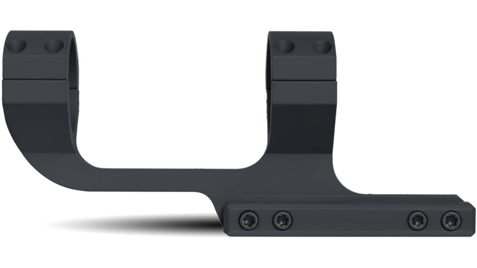 Monstrum Slim Profile Series Offset Cantilever Picatinny Scope Mount, 34mm, Black, ZR341-B