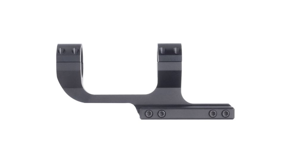 Monstrum Slim Profile Series Offset Cantilever Picatinny Scope Mount, Black, 30 mm ZR301-B