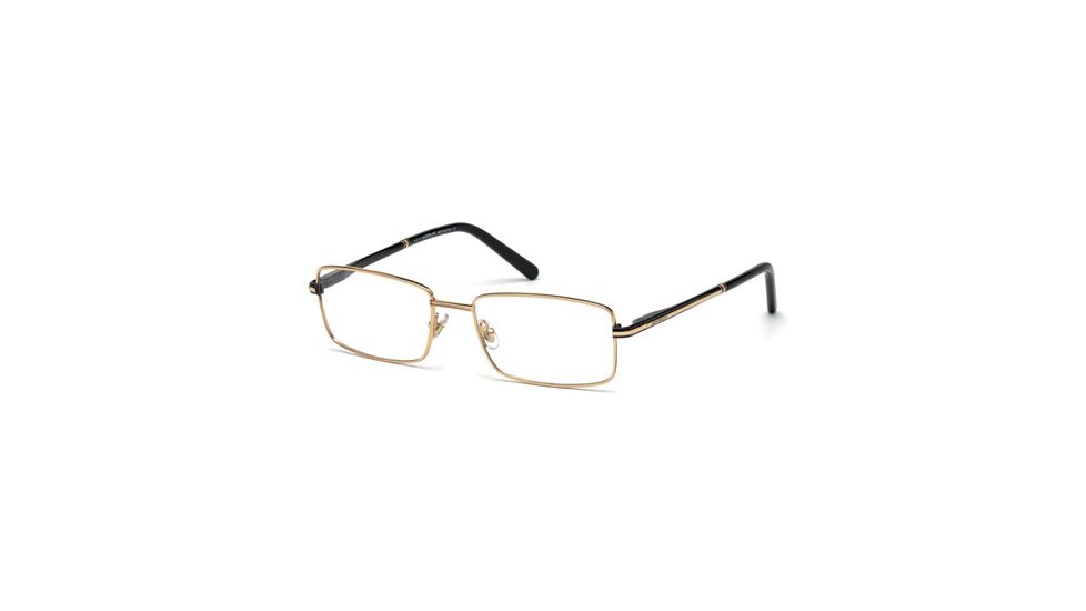 Mont Blanc MB0578 Eyeglass Frames - Shiny Black Frame Color