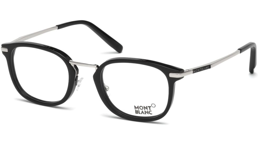 Mont Blanc MB0671 Eyeglass Frames - Black Frame Color
