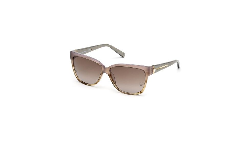Mont Blanc MB415S Sunglasses - Grey Frame Color