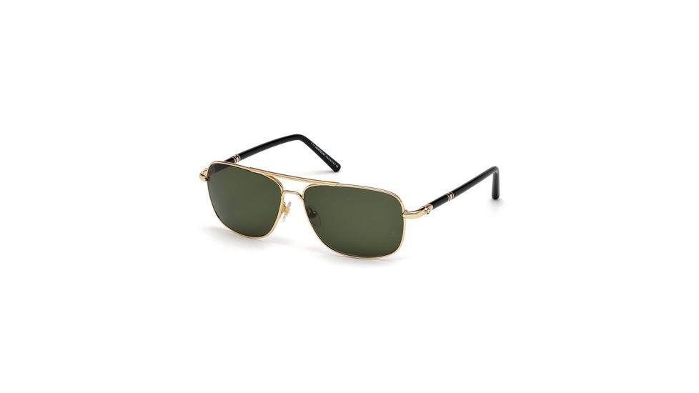 Mont Blanc MB508S Sunglasses - Shiny Rose Gold Frame Color