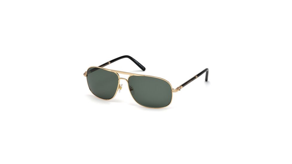 Mont Blanc MB513S Sunglasses - Shiny Endura Gold Frame Color