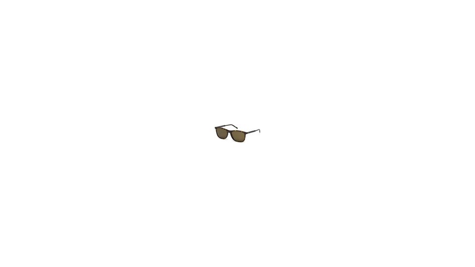 Mont Blanc MB593S Sunglasses - Dark Havana Frame Color