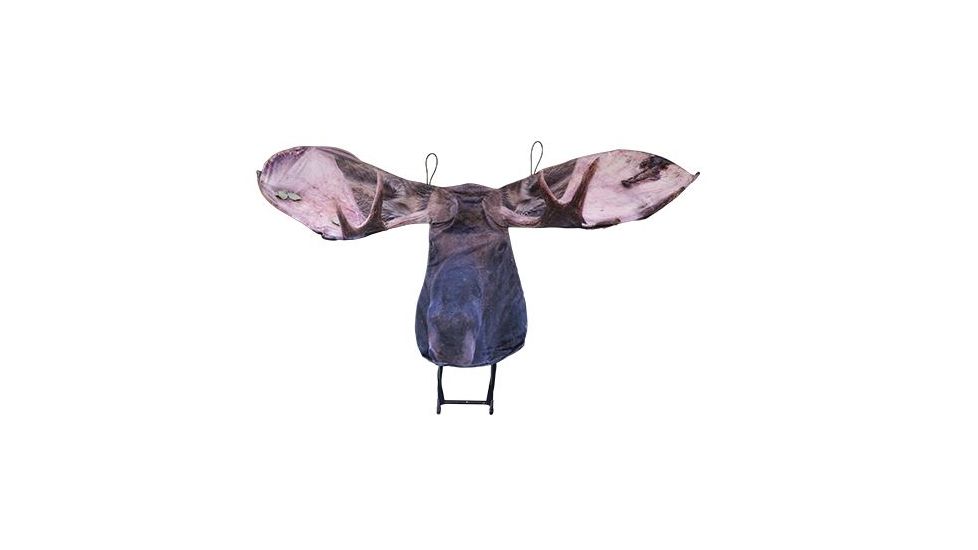 bull moose rack decoy, brown